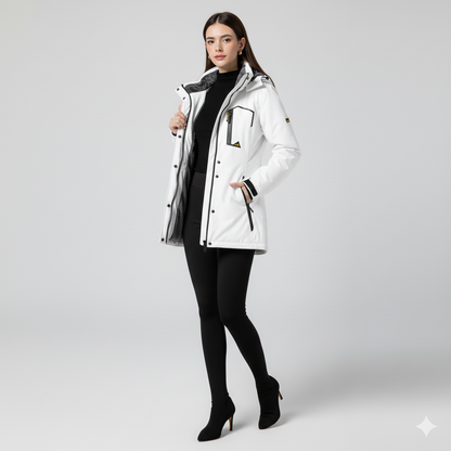 Waterproof Hooded Ski Jacket