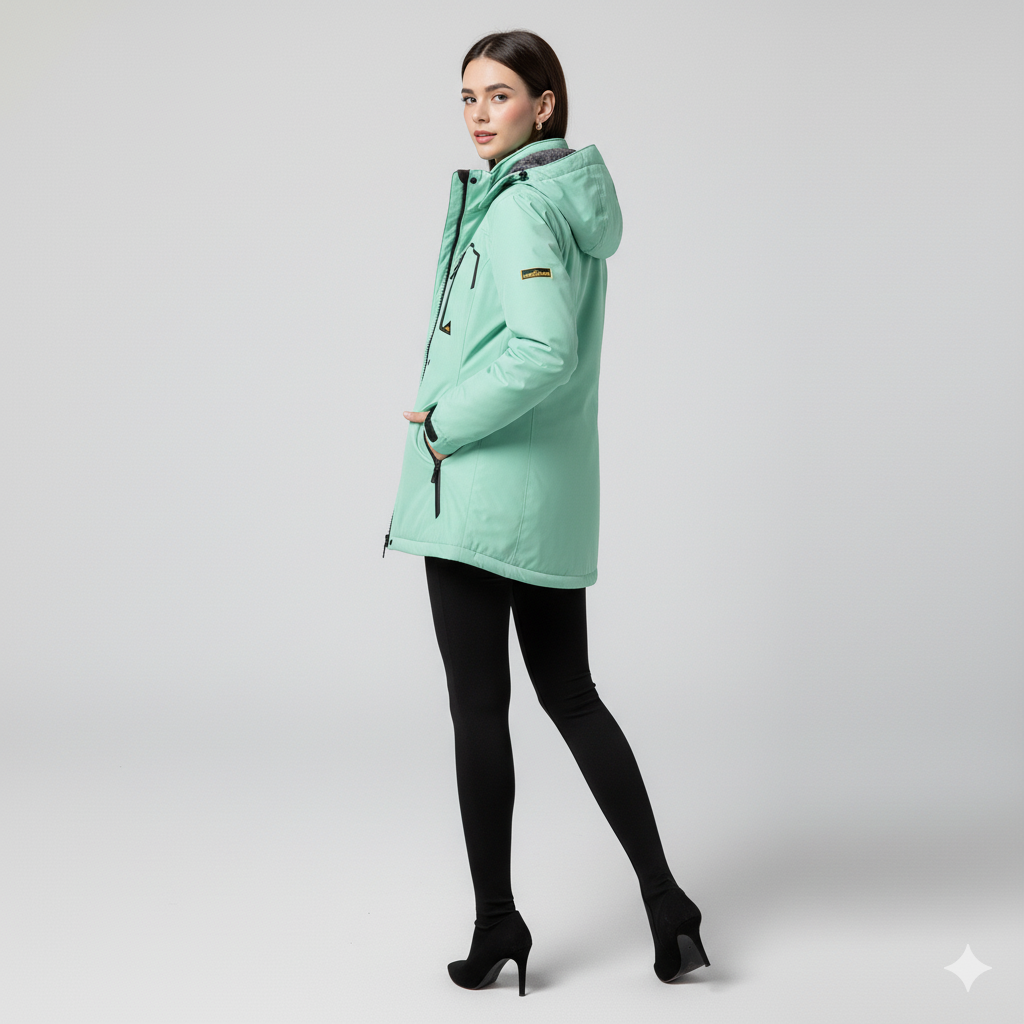 Waterproof Hooded Ski Jacket