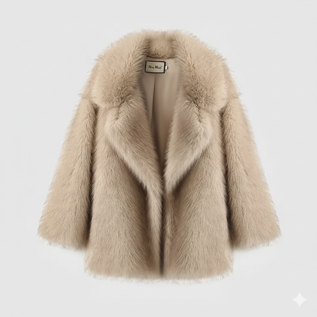 Manhattan morning Faux Fur Coat