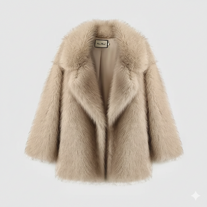 Manhattan morning Faux Fur Coat
