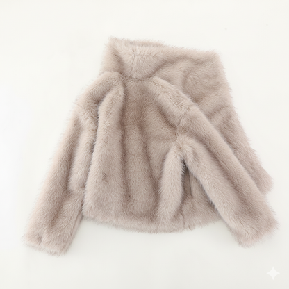 NOIZE Faux Fur Coat