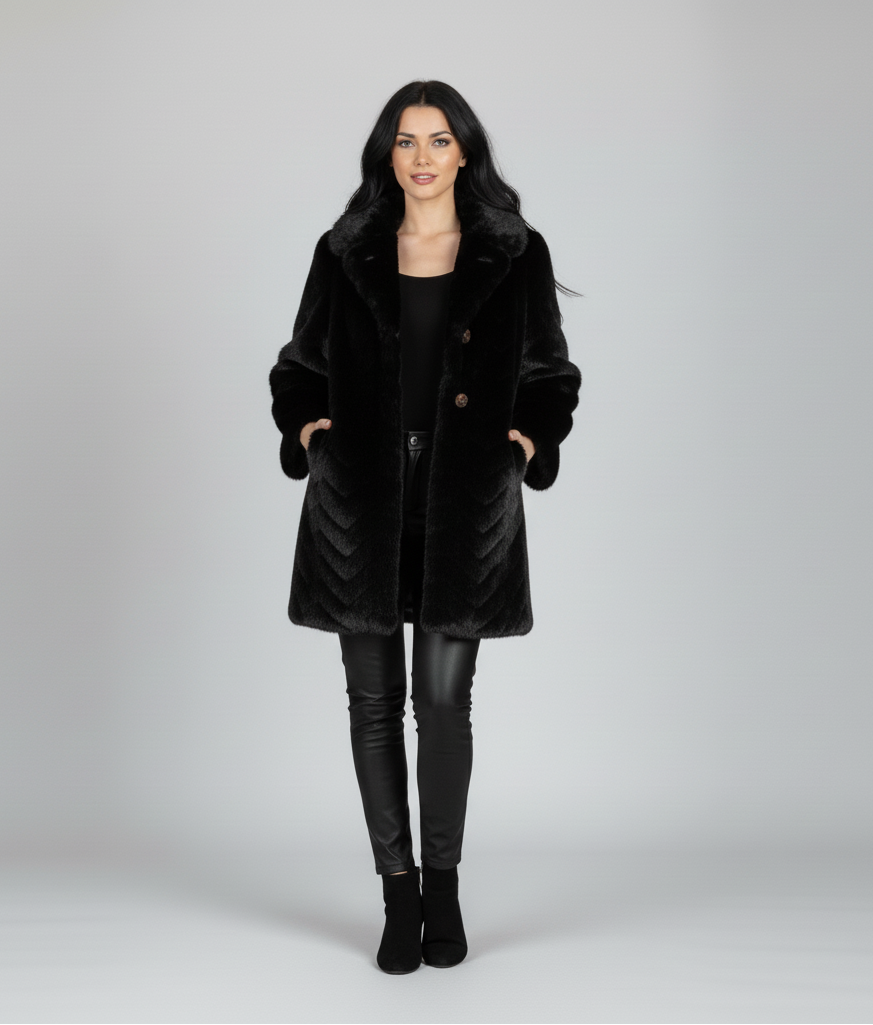 Leonardo Faux Fur Coat